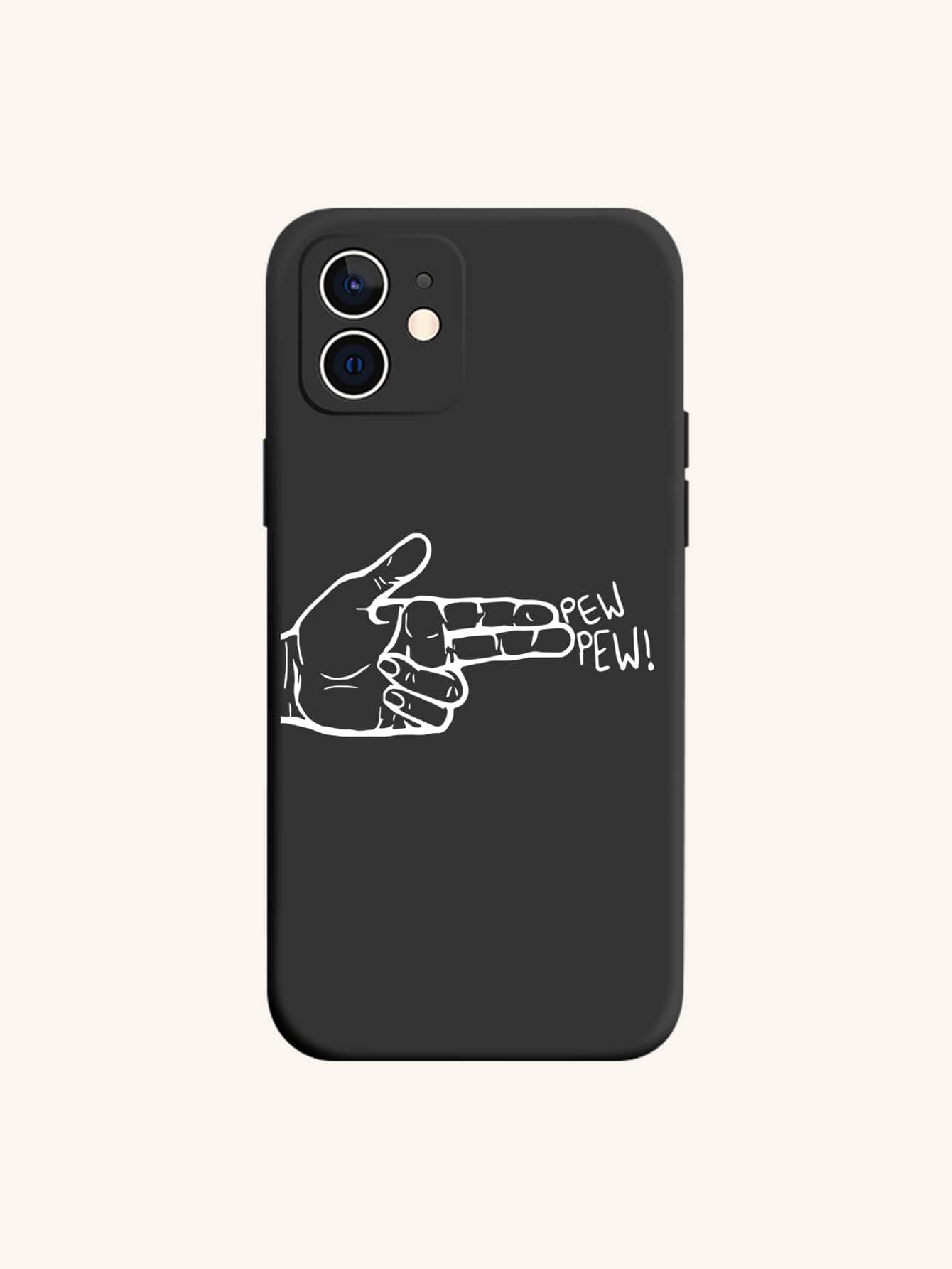 Hộp đựng vân tay tương thích với iPhone - màu đen - Xem 1