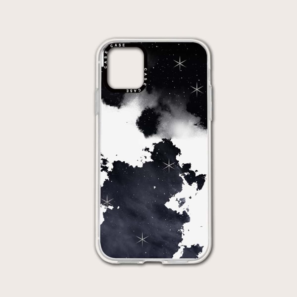 

Galaxy Print Phone Case, Multicolor