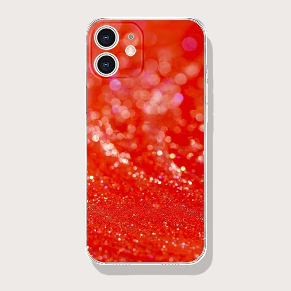 

Glitter Phone Case, Red