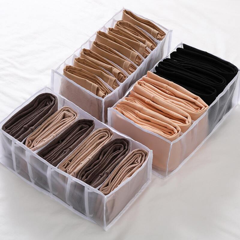 

3pcs Underwear Storage Box, White