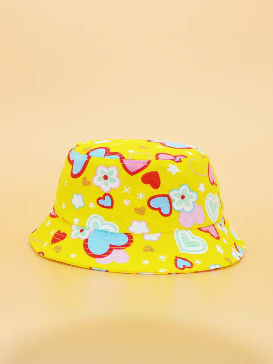 Sombrero con patrón de dibujos animados para niños