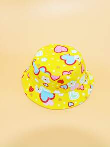 Sombrero con patrón de dibujos animados para niños