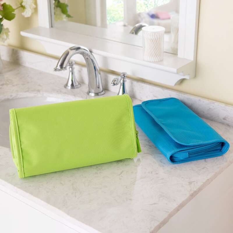 

1pc Foldable Random Color Travel Storage Bag, Multicolor