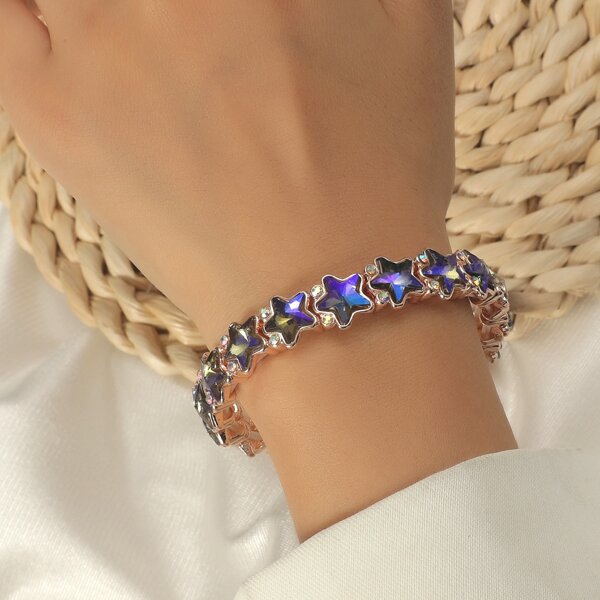 

Star Decor Bracelet, Multicolor