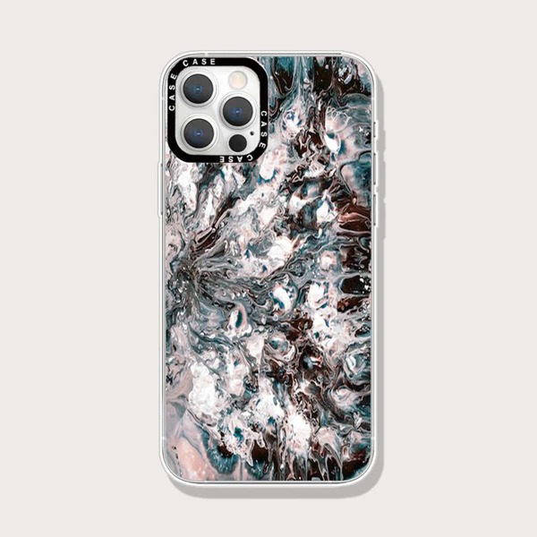 

Marble Print Phone Case, Multicolor