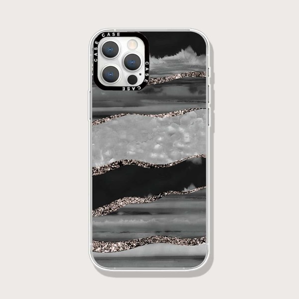 

Marble Print Phone Case, Multicolor