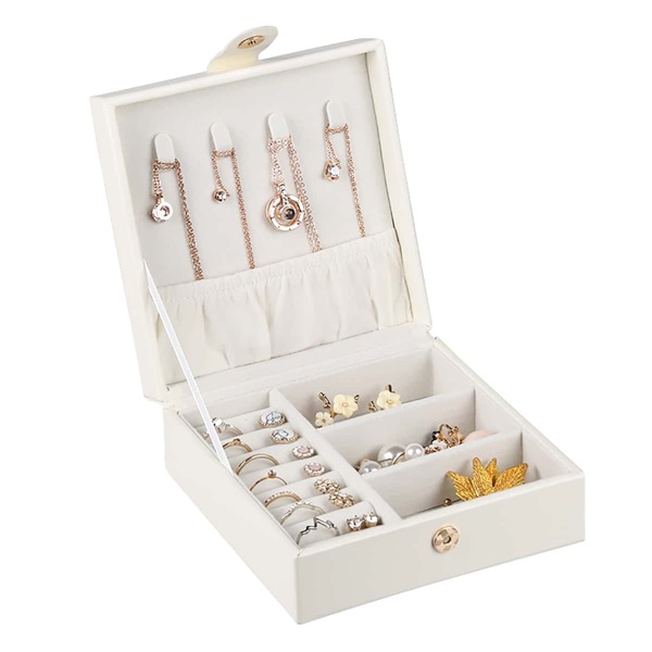 

1pc Plain Jewelry Storage Box, Multicolor