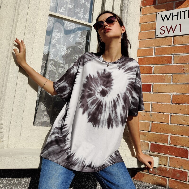 

Tie Dye Oversized Tee, Multicolor
