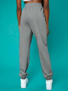 Penelope Ping Quần thể thao Đồ họa - Màu Xám nhạt - Xem 2