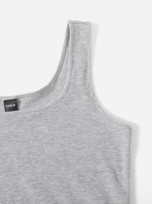 Muchica 2 Packs Rib-Knit Tank Top - Multicolor - View 4