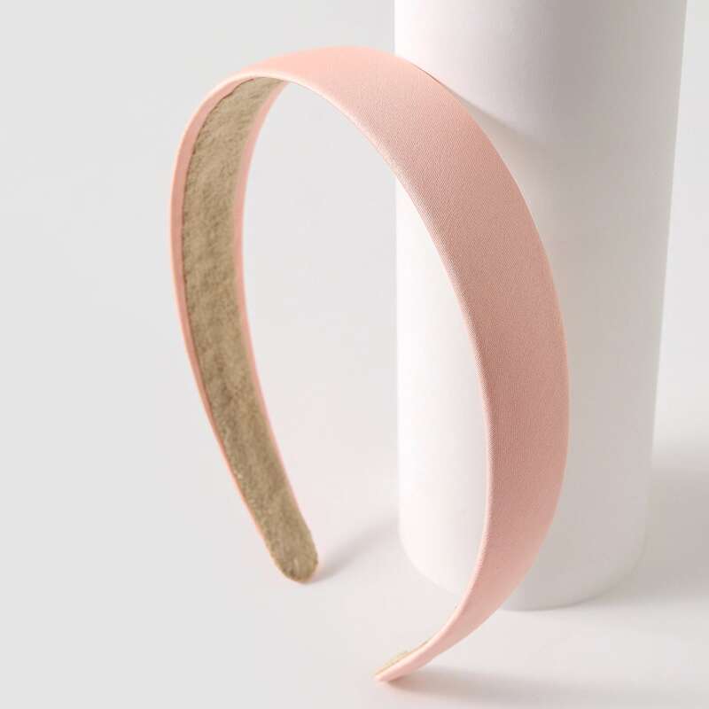 

Solid Wide Headband, Orange