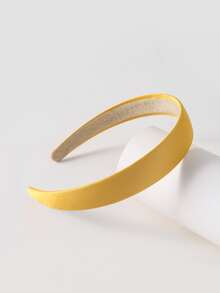 Băng đô rộng rắn - Màu vàng - Xem 2