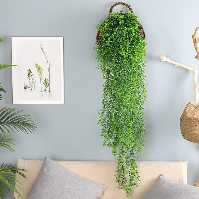

1pc Artificial Hanging Vine, Green