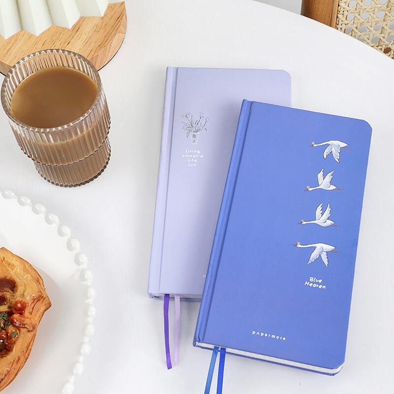 

1pc Plant Print Random Notebook, Multicolor