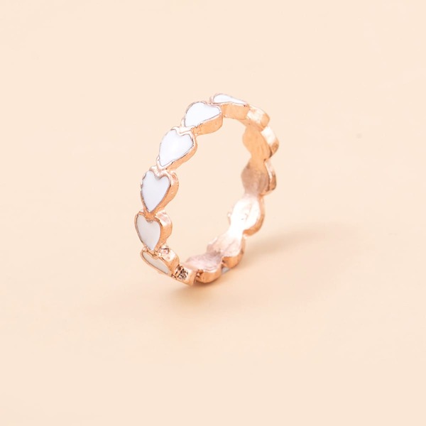 

Heart Design Ring, Rose gold