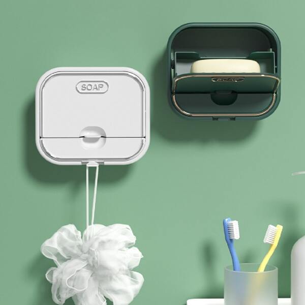 

1pc Wall Mounted Random Color Storage Rack, Multicolor