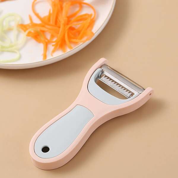 

1pc 2 In 1 Peeler, Multicolor