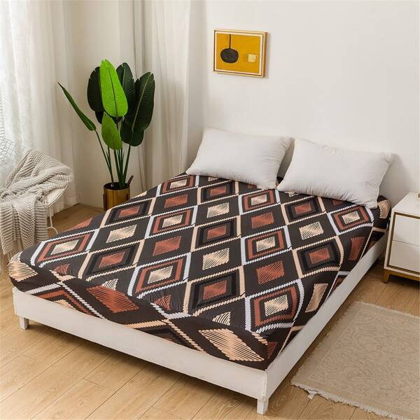 

Diamond Pattern Fitted Sheet, Multicolor