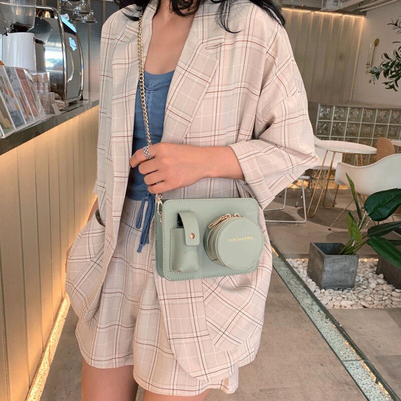 

Pocket Front Crossbody Bag, Green