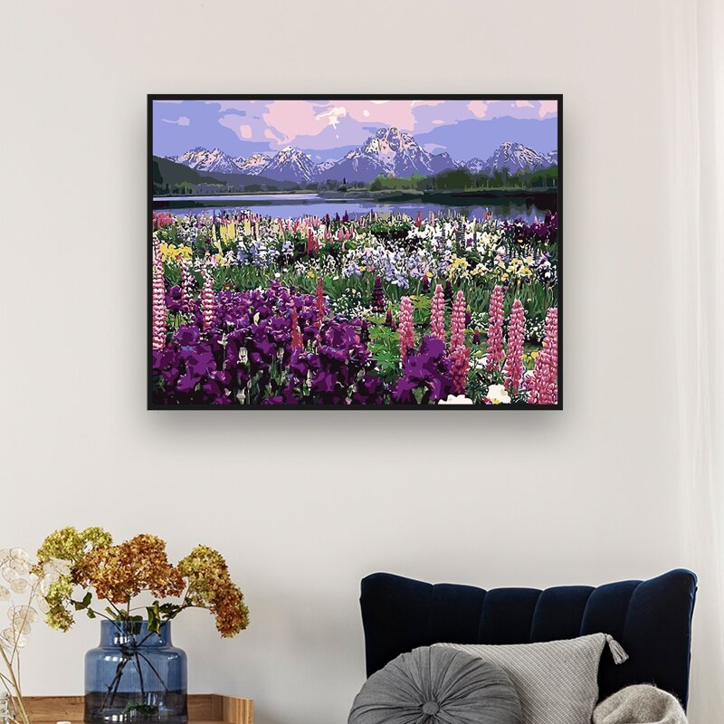 

Floral DIY Diamond Painting, Multicolor