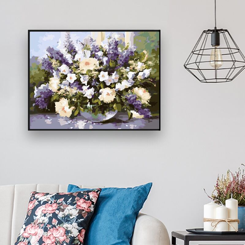 

Floral DIY Diamond Painting, Multicolor