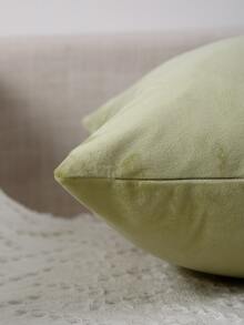 Miater Cojines Decorativos Funda para almohada - Verde - Ver 3