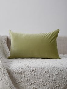 Miater Cojines Decorativos Funda para almohada - Verde - Ver 4