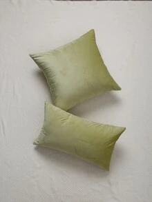 Miater Cojines Decorativos Funda para almohada - Verde - Ver 5