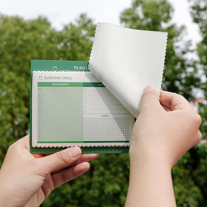 

1pc Random Color Plan Notebook, Multicolor