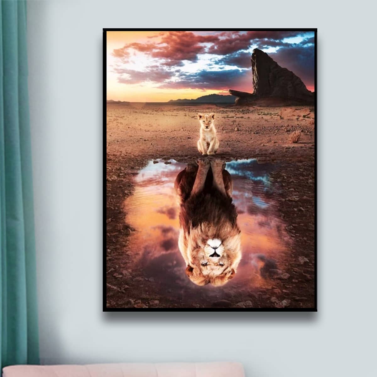 

Animal DIY Diamond Painting, Multicolor