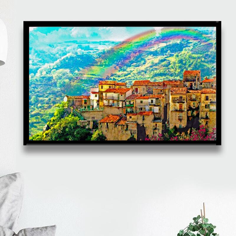 

Rainbow DIY Diamond Painting, Multicolor
