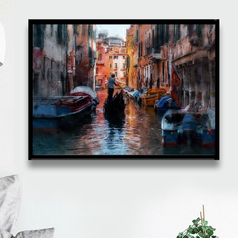 

Graphic DIY Diamond Painting, Multicolor