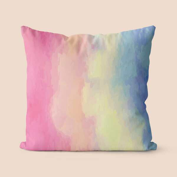 

Gradient Color Cushion Cover Without Filler, Multicolor