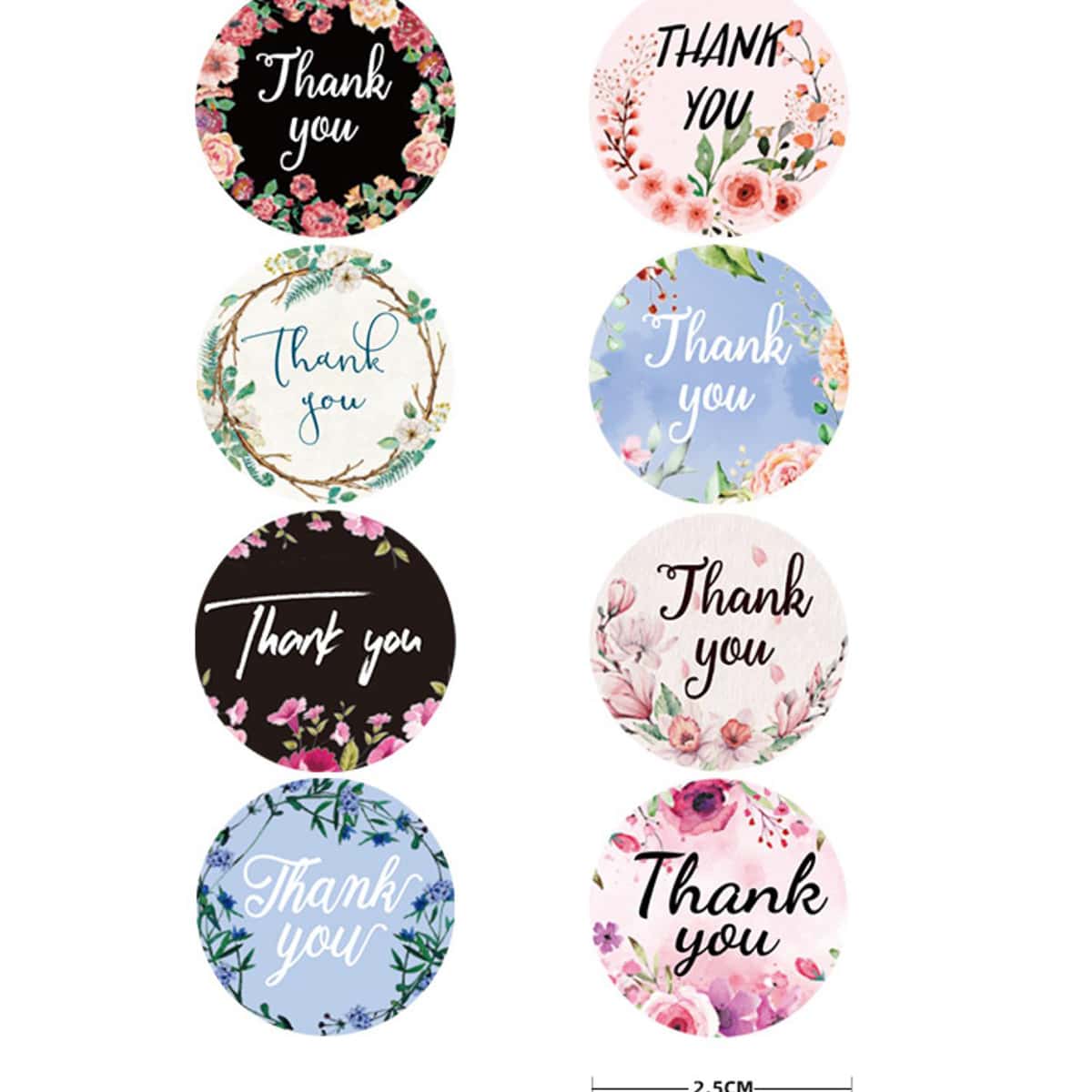 

500pcs Letter Graphic Sticker, Multicolor