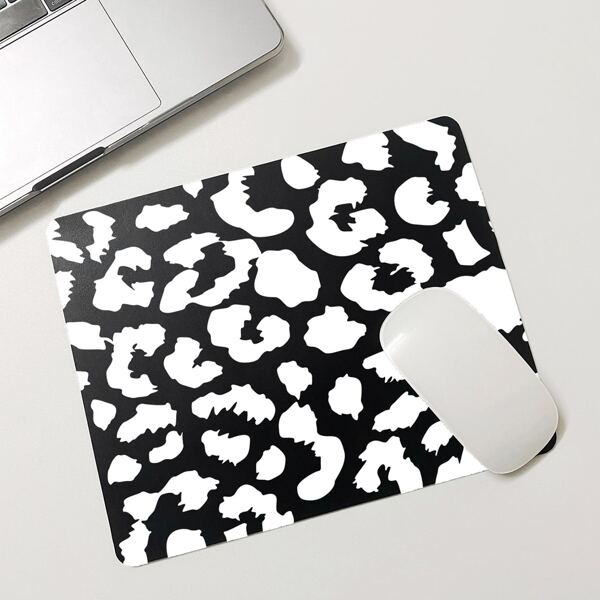 

Abstract Graphic Mouse Pad, Black and white