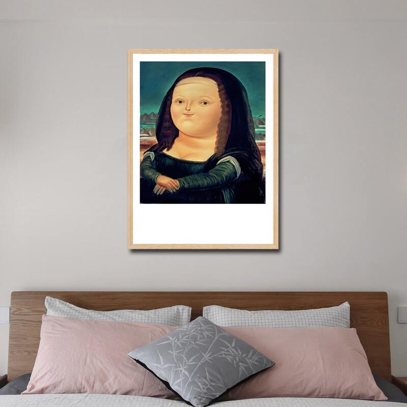 

Figure Graphic Unframed Painting, Multicolor