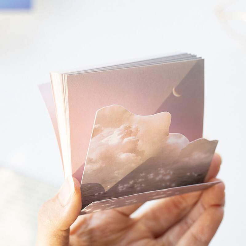 

2pcs Graphic Sticky Note, Multicolor