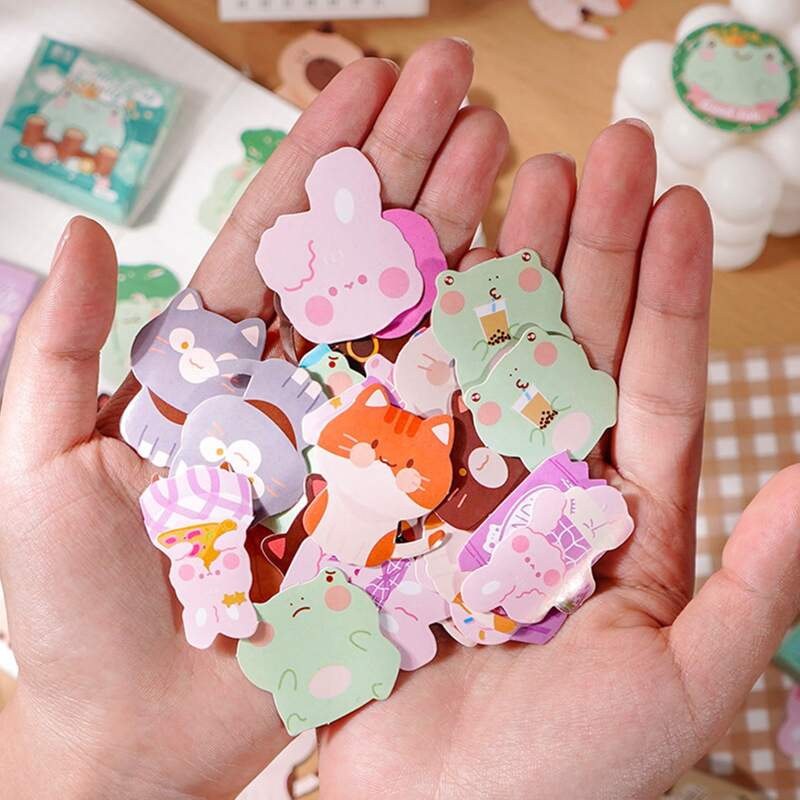 

45pcs Random Mixed Pattern Sticker, Multicolor