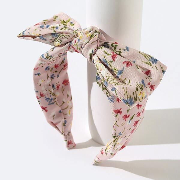 

Flower Print Hair Hoop, Multicolor