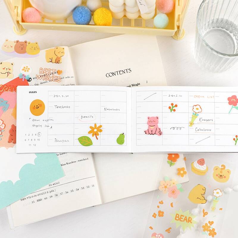 

1pack Random Mixed Pattern Sticker, Multicolor