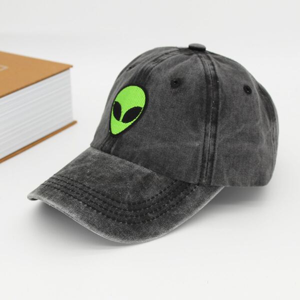 

Мужская бейсболка с вышивкой, Чёрный