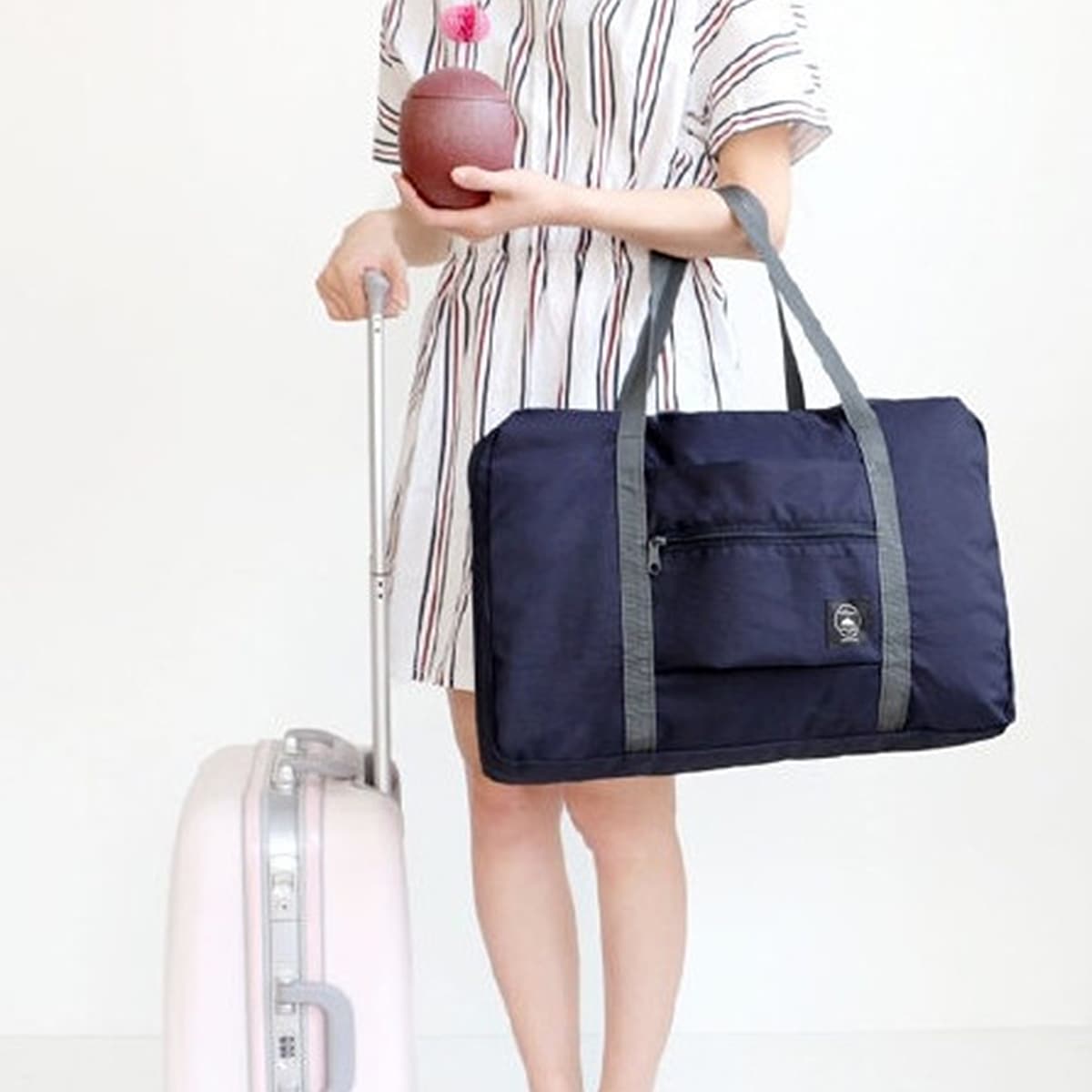 

1pc Random Color Travel Storage Bag, Multicolor