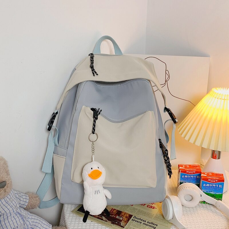 

Two Tone Backpack, Baby blue
