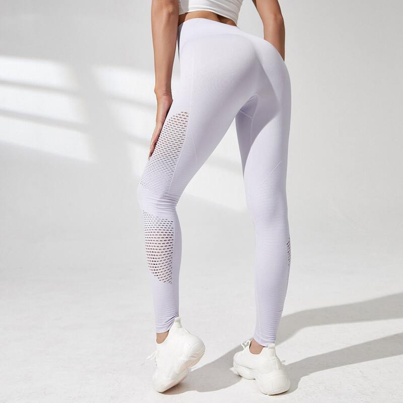 

High Stretch Seamless Sports Leggings, Lilac purple