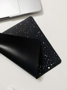 Alfombrilla mouse con estampado de astronauta - Blanco y Negro - Ver 2