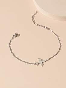 Chuỗi đeo tay trang trí máy bay - Bạc - Xem 2