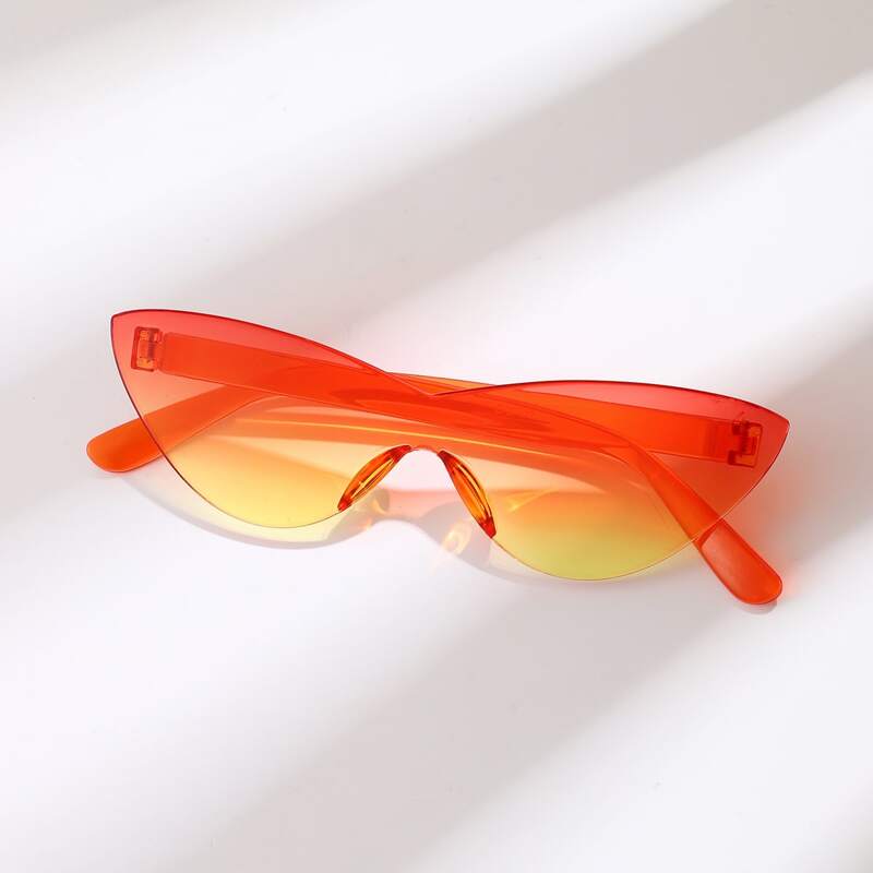 

Tinted Lens Cat Eye Sunglasses