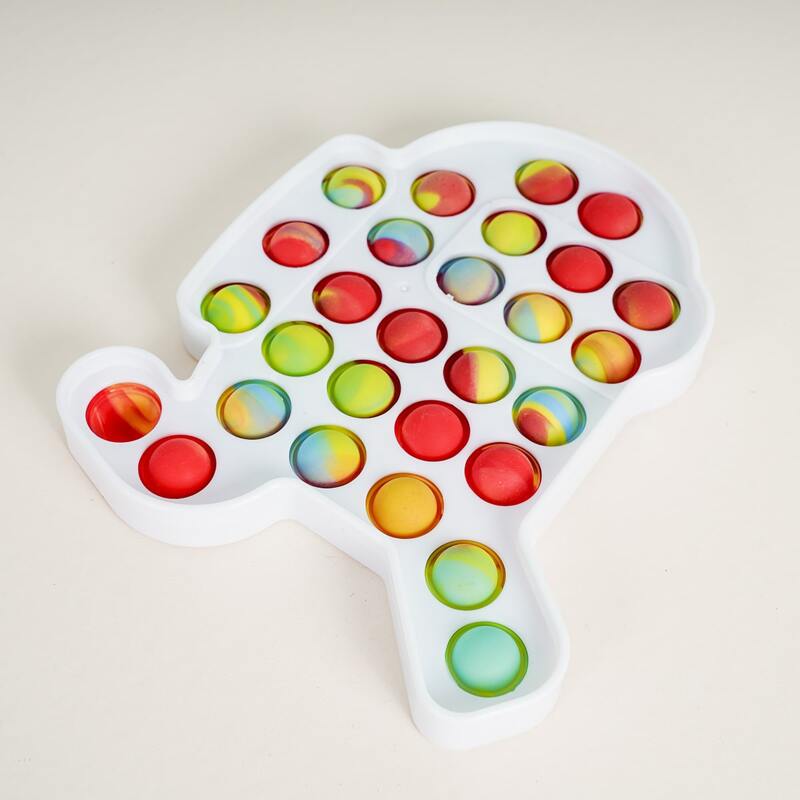 

Cartoon Shaped Push Bubble Toy, Multicolor