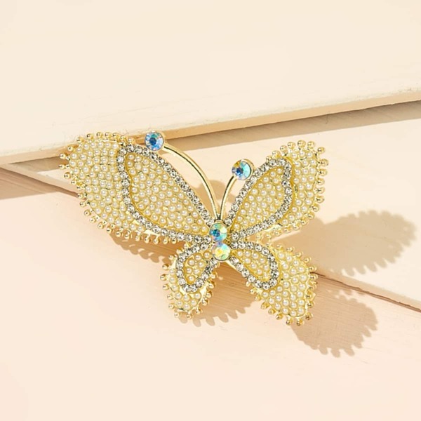 

Butterfly Decor Hair Clip, Gold