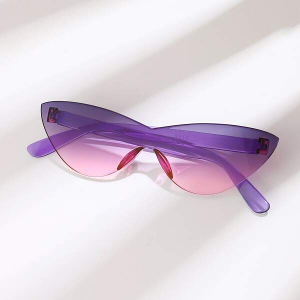 

Tinted Lens Cat Eye Sunglasses